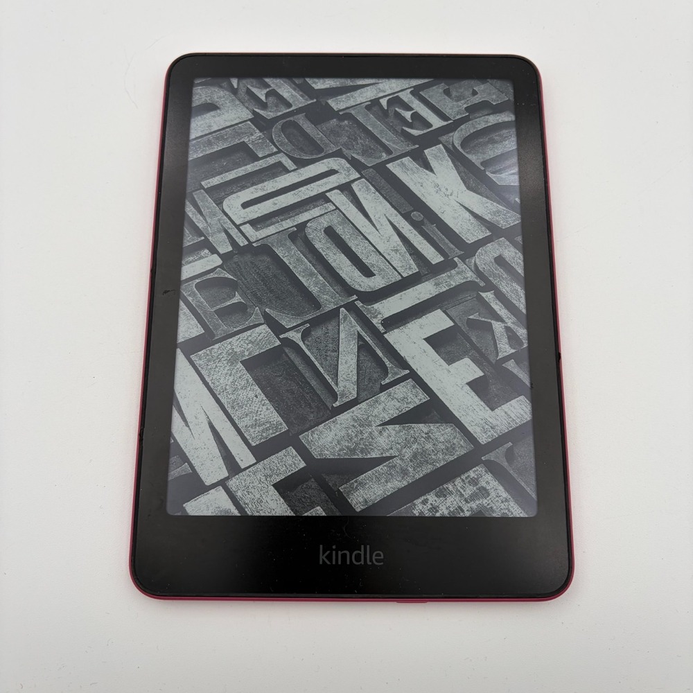 Amazon Kindle Paperwhite 12th Gen Black SA568B Pink - Good